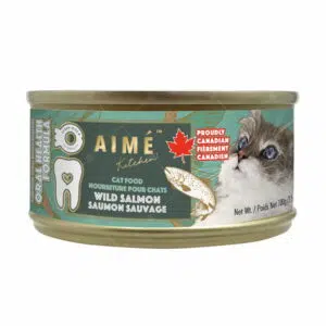 Aime Kitchen 口腔強健系列-野生三文魚鮮肉罐100g [全貓][主食]