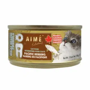 Aime Kitchen 口腔強健系列-太平洋鯡魚鮮肉罐100g [全貓][主食]