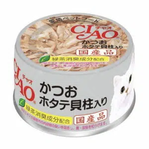 CIAO – 鰹魚、帶子貓罐頭 85g [A-84]