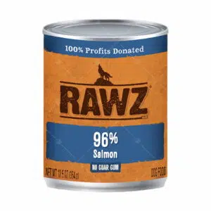 RAWZ -96%蒸煮三文魚罐頭354g [犬用]