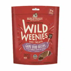 Stella & Chewy's Wild Weenies-凍乾香腸小食 3.25oz[獵鳥]