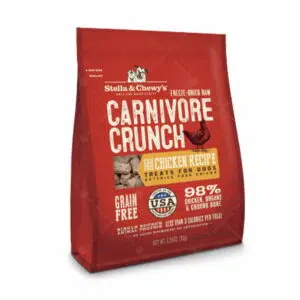 Stella Chewy’s Carnivore Crunch -凍乾生肉小食3.25oz[雞肉][貓犬]