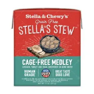 Stella & Chewy’s Stella's Stew -慢煮燉肉系列主食盒裝濕糧 311g[放養家禽雜燴][犬用]