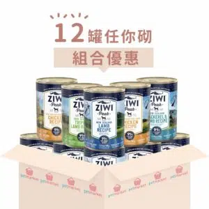 ZiwiPeak 巔峰 -頂級護理關節主食狗罐頭 [390g x12罐][組合優惠]