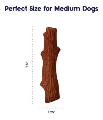 Petstages DogWood Mesquite - 燒烤味實木潔牙棒 M [No.144][犬用] - 圖片 3