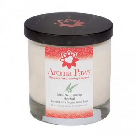 Aroma Paws -天然大豆去除異味香薰蠟燭12oz [Herbal-香草]