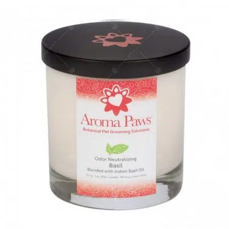Aroma Paws -天然大豆去除異味香薰蠟燭12oz [Basil-羅勒]