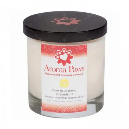 Aroma Paws -天然大豆去除異味香薰蠟燭12oz [Grapefruit-白葡萄柚]