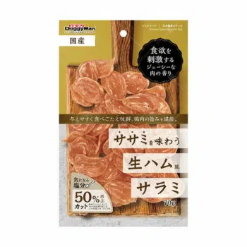 DoggyMan -意式雞肉香腸片 70g [犬用]