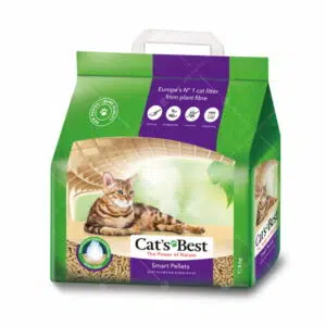 Cat's Best Smart Pellet -不黏毛粘結吸臭木貓砂5kg [紫]
