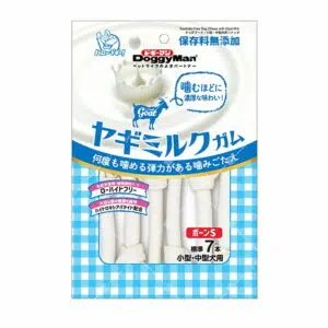 DoggyMan -植物性羊奶潔齒結骨7本 [小型/中型犬]