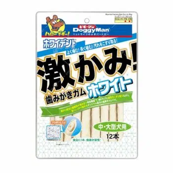 DoggyMan 激神! -蜂膠潔齒卷12本[中型犬/大型犬]