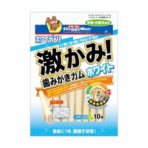 DoggyMan 激神! - 蜂膠潔齒卷 10本 [中型犬/大型犬]