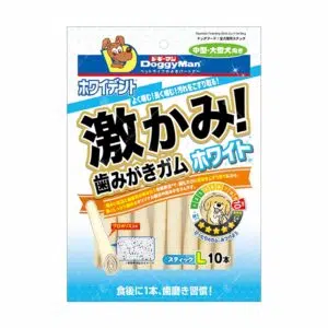 DoggyMan 激神! - 蜂膠潔齒卷 10本 [中型犬/大型犬]