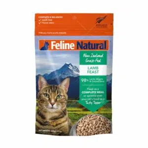 K9 Feline Natural 冷凍脫水鮮肉貓糧 -羊肉宴配方 320g