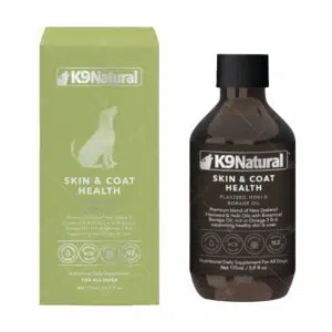 K9 Natural -亞麻仁配藍尖尾無鬚鱈魚保健拌食油175ml [皮毛健康][綠]