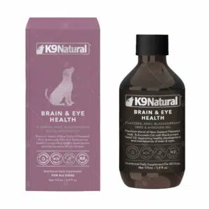 K9 Natural -亞麻仁配藍尖尾無鬚鱈魚保健拌食油175ml [腦部眼睛健康][紫]