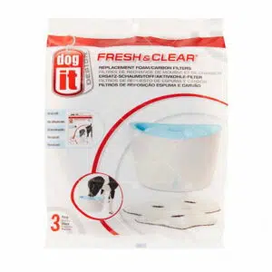Dogit Fresh Clear -自動狗水碗替換過濾芯 [3P裝]