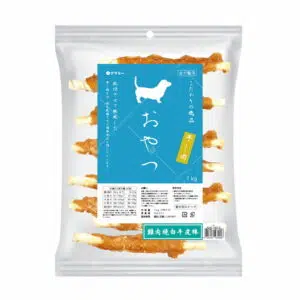 NASAMI ナサミー-風乾小食1kg[犬用][雞肉繞白牛皮棒-潔牙良品]