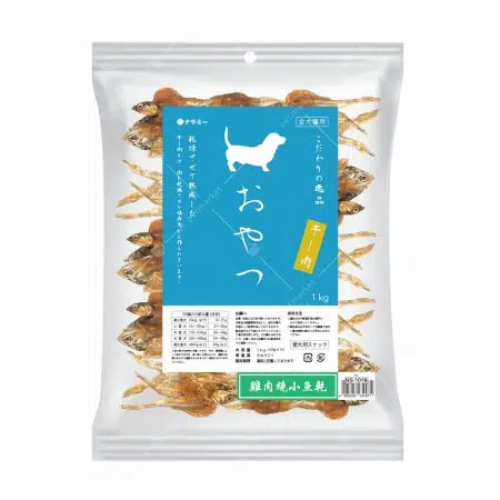NASAMI ナサミー-風乾小食1kg[犬用][雞肉繞小魚乾]