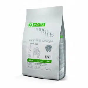 Nature’s Protection 保然 -去淚痕美毛白犬糧[低過敏性-昆蟲][小型成犬] 1.5kg