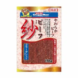 DoggyMan 紗-膠原蛋白牛肉切條155g