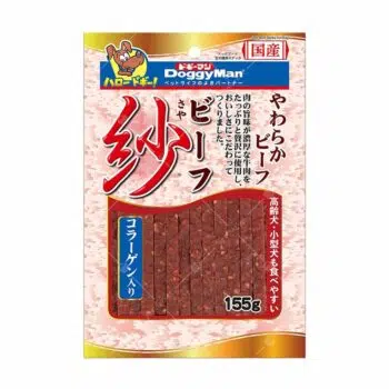 DoggyMan 紗-膠原蛋白牛肉切條155g