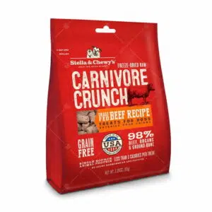 Stella Chewy’s Carnivore Crunch -凍乾生肉小食3.25oz[牛肉][貓犬]
