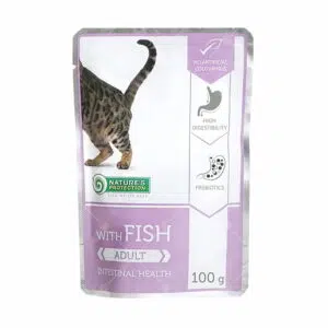 Nature’s Protection 保然-成貓肉汁濕包 100g [腸道系統][魚類-淺紫]
