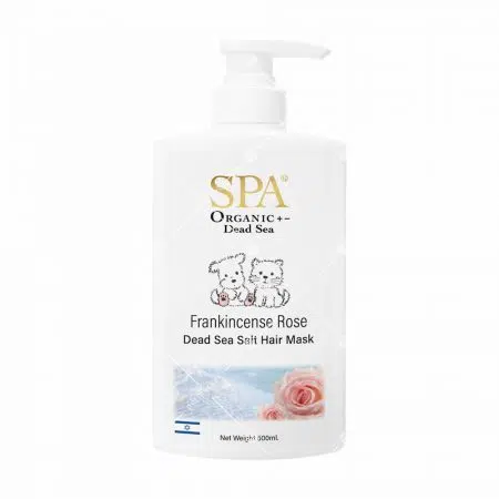 SPA 寵物溫泉 -乳香玫瑰死海鹽護毛焗油[貓犬用][柔韌彈性]500ML