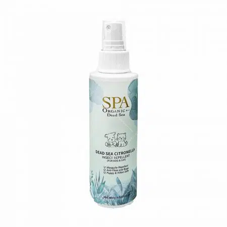 SPA 寵物溫泉 -死海鹽驅蚤防蟲蚊怕水130ml[貓犬用][檸檬香茅]