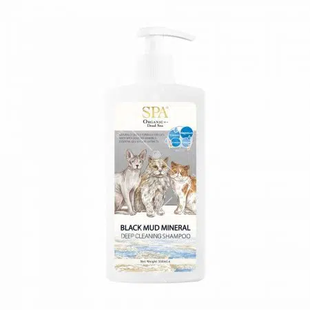 SPA 寵物溫泉 -礦物泥去油沖涼液350ml [貓]