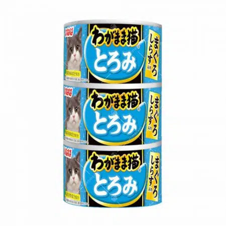 Inaba 高竇貓 – 鰹魚吞拿魚配白飯魚湯汁貓罐頭[160gx3罐][3IM-252]