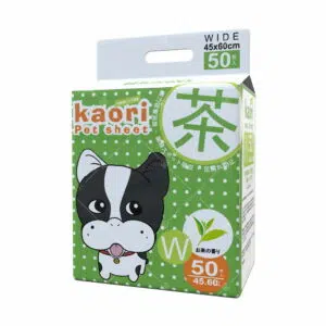 Kaori –加厚除臭尿墊 50片 [綠茶][2呎/ 45x60cm]