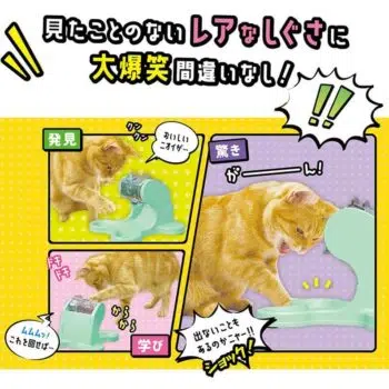 CattyMan 考楽食-座地智力滾筒自食器[貓用] - 圖片 3