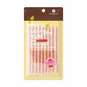 Natural Core- 膠原蛋白水果潔牙棒[草莓味]
