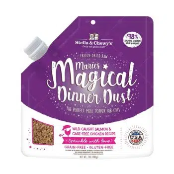 Stella & Chewy’s Marie’s Magical Dinner Dust -魔幻肉塵凍乾脫水佐餐料理7oz[成貓][三文魚雞肉配方]