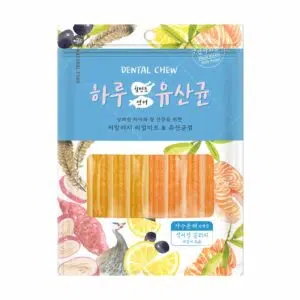 Natural Core -乳酸菌混味潔牙棒 12支[火雞．三文魚][犬]