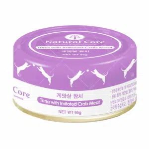 Natural Core -果凍貓罐頭95g [吞拿魚．蟹肉][紫-2號]