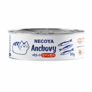 Natural Core Necoya -高水份貓罐頭80g [吞拿魚．鯷魚]