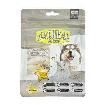 Nunavuto Natural Pet Treats -脫水原條鴨柳50g [貓犬用]