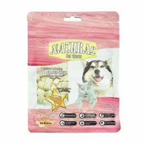 Nunavuto Natural Pet Treats -脫水三文魚35g [貓犬用]