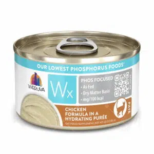 Weruva Wx 低磷系列 -腎臟護理貓罐頭 85g [雞肉慕絲][啡]
