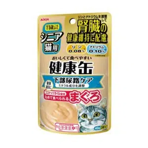Aixia 愛喜雅 健康缶系列 - 高齡貓腎臟機能護理餐包 40g [下部尿路-11歲][KCP-8]