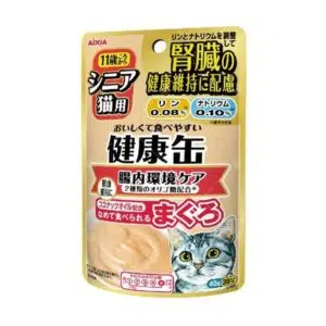 Aixia 愛喜雅 健康缶系列 - 高齡貓腎臟機能護理餐包 40g [腸道-11歲][KCP-9]