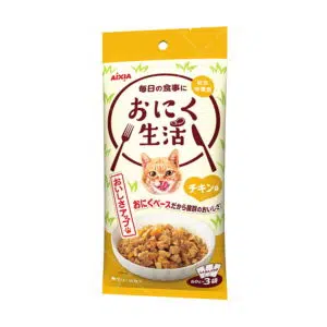 Aixia 愛喜雅 肉生活系列 - 総合栄養貓餐包 [60g x 3包裝][雞肉][ON-2]