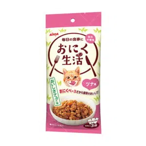 Aixia 愛喜雅 肉生活系列 - 総合栄養貓餐包 [60g x 3包裝][吞拿魚][ON-3]