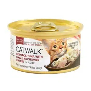 CatWalk - 吞拿魚配小鯷魚貓罐頭 80g