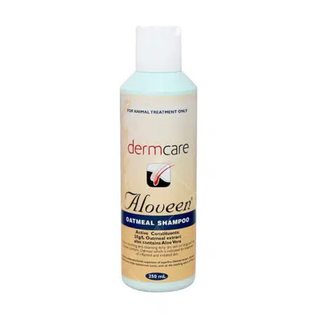Dermcare - Aloveen Oatmeal Shampoo 燕麥沖涼液 250ml [貓犬]