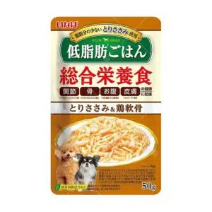 Inaba 低脂肪 - 犬用総合栄養包 50g [雞柳雞軟骨][QDR-133]